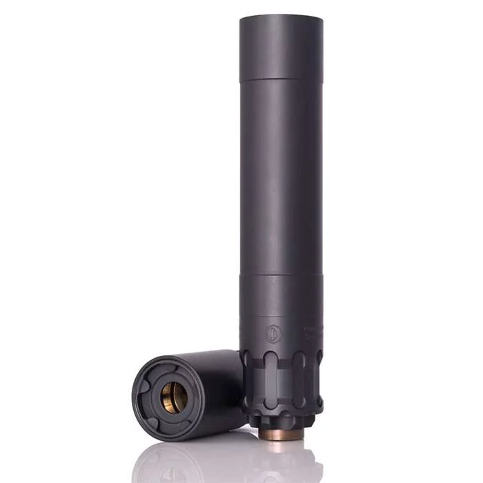 Rugged Suppressor Obsidian45 in black finish with 1.37-inch diameter