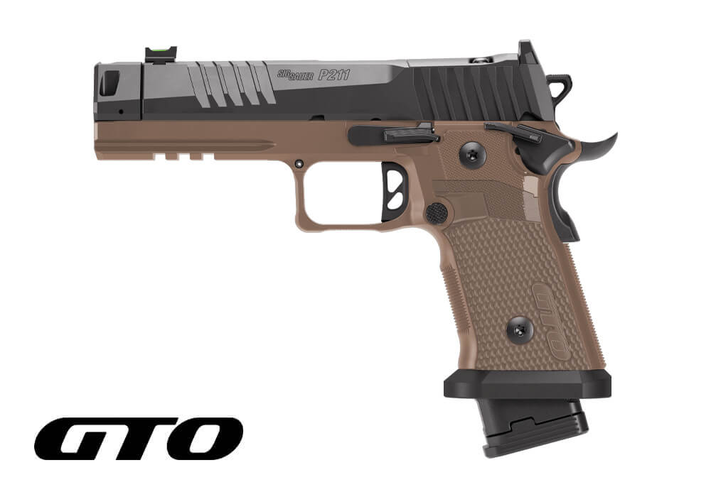 Sig Sauer 211F9GTOCBT P211 GTO Combat 9mm Luger 23+1 4.40" Black Bull w/MACH3D C - Image 4