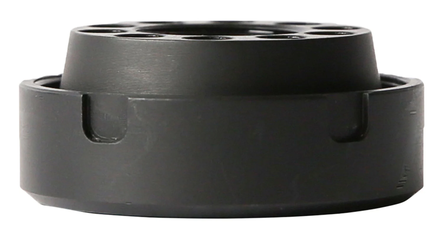 SilencerCo Charlie steel direct-thread suppressor mount, 1/2×28 thread pitch, matte black finish