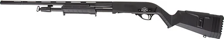 Rock Island YPA410H22B All Generations Youth 410 Gauge Pump 3" 5+1, 22" Black Steel Barrel, Black Aluminum Receiver, Fixed w/Adj Cheek Rest Black Polymer Stock