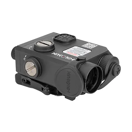 Holosun LS321R Coaxial Red Laser and IR Pointer/Illuminator in Matte Black.