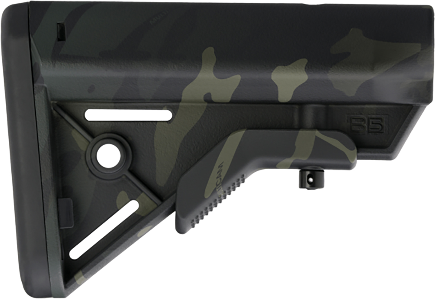 B5 Systems BRAVO Stock MultiCam Black Plain Dealing