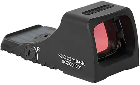 Holosun SCS-P10-GR Green Dot Sight with 2 MOA Dot and 32 MOA Circle Reticle.