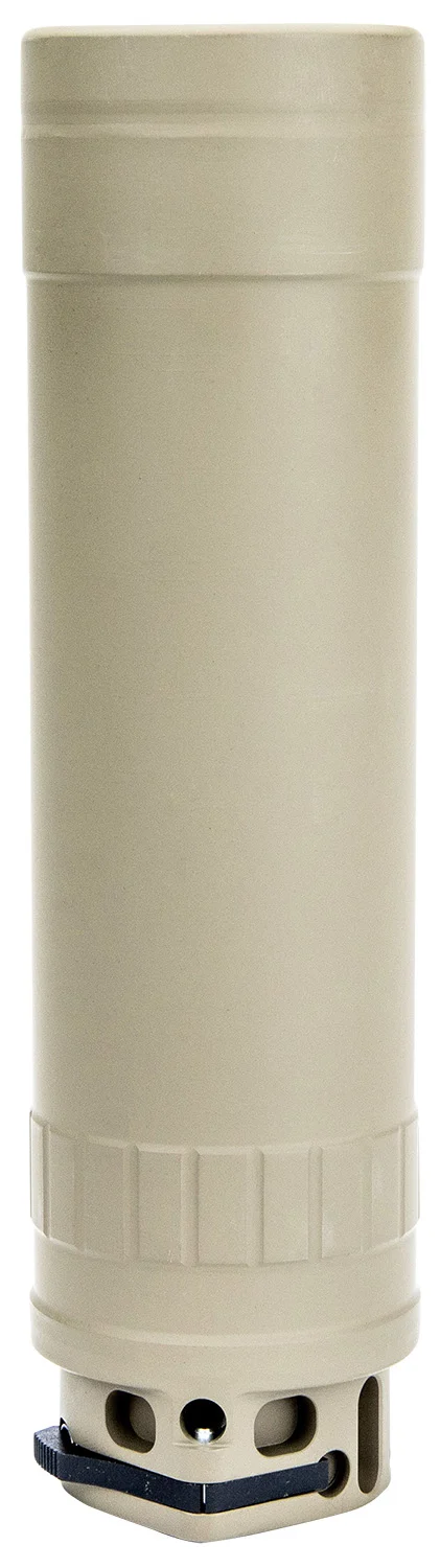 KGM R556A2 suppressor in Flat Dark Earth finish, nickel-alloy and stainless steel body with 5/8×24 or 1/2×28 QD mount