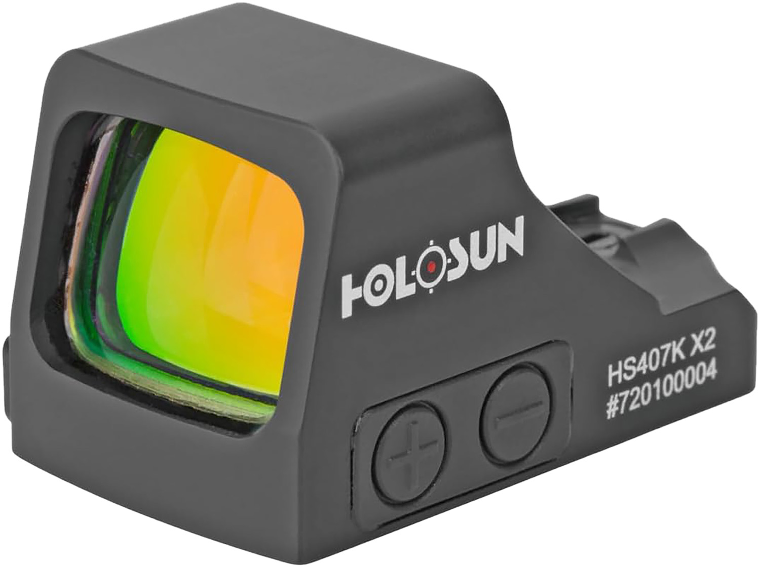 Holosun HE407K-GD-X2 Black 6 MOA Gold Dot Ringgold