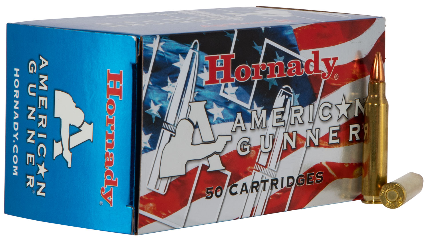 Hornady American Gunner 7.62x39 123gr HP Match rifle ammunition 50rd box available in Sarepta Louisiana
