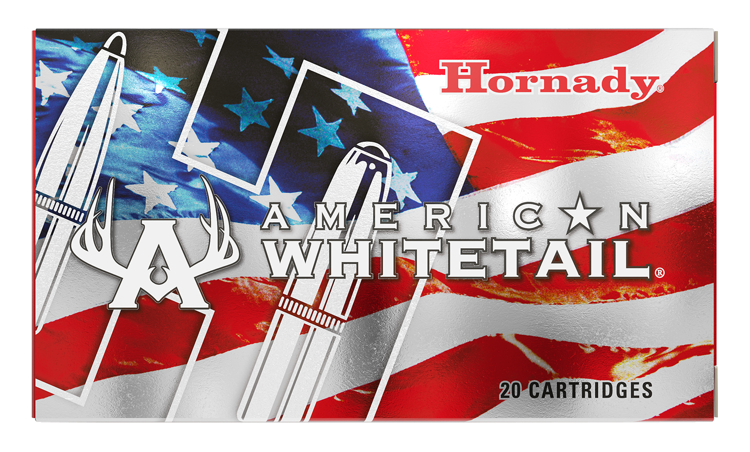 Hornady American Whitetail .400 Legend 210gr InterLock rifle ammunition 20rd box available in Plain Dealing Louisiana