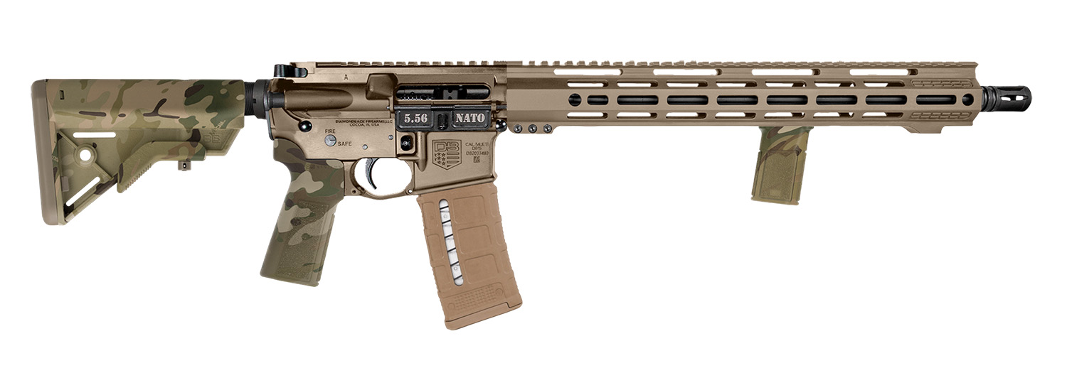 Diamondback DB175AK063 DB15 Sports South Exclusive 5.56 NATO 30+1 16" Nitride Th