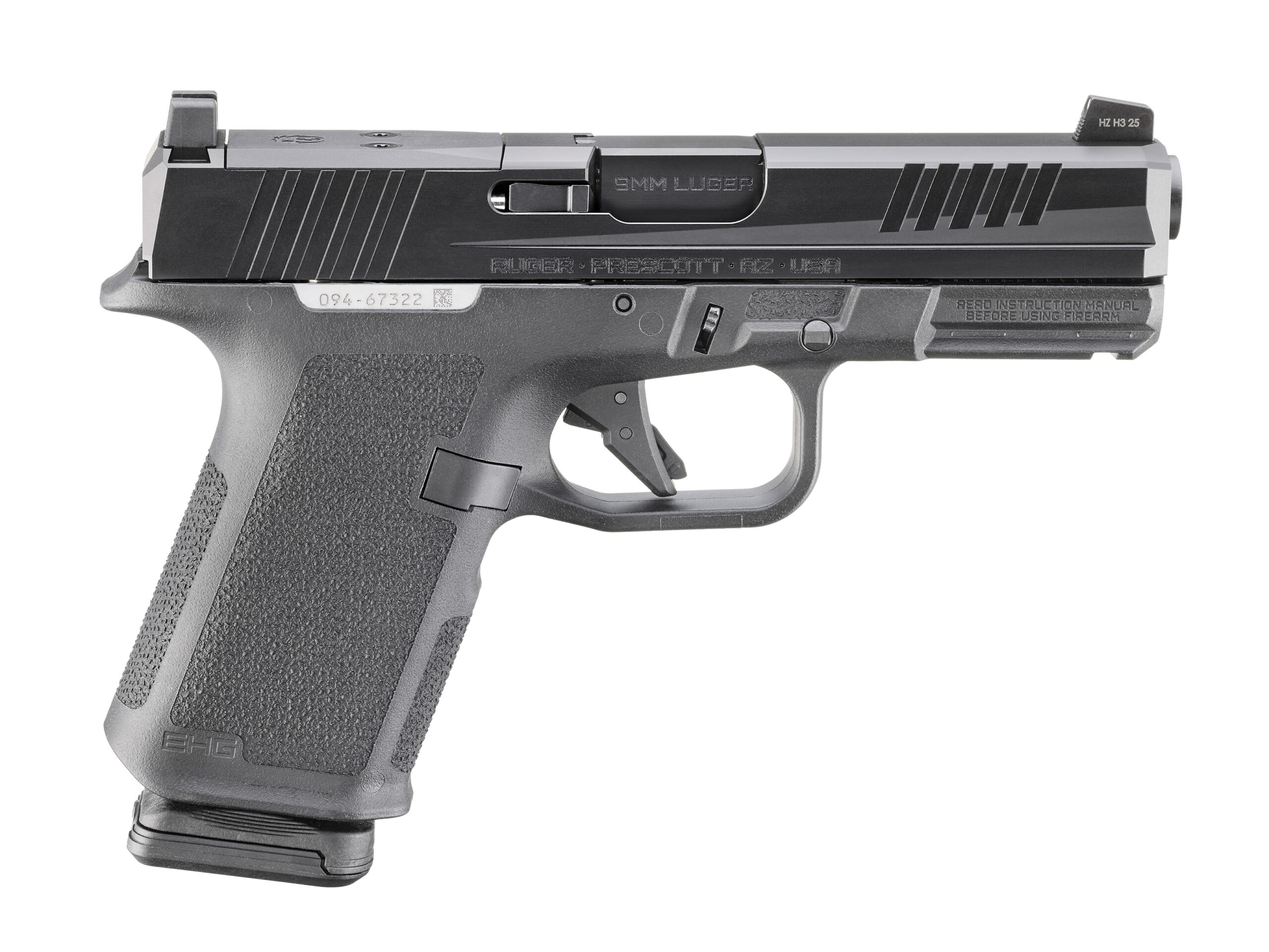 RUGER RXM 9MM BLK/BLK 15+1 4" AS