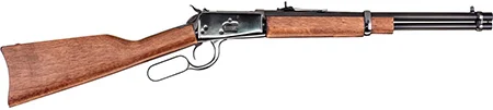 Rossi 923571613 R92 Carbine 38 Special +P/357 Mag 8+1, 16" Polished Black Oxide Steel Barrel, Polished Black Oxide Carbon Steel Receiver, Fixed Hardwood Stock, Right Hand