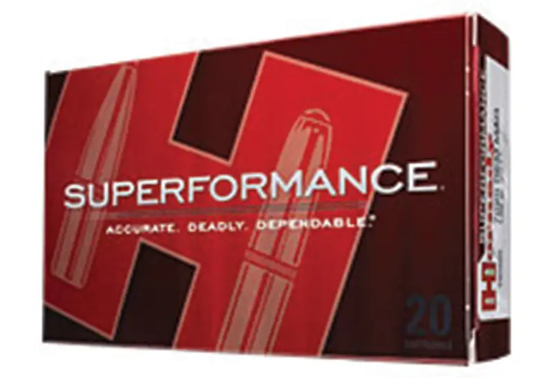 Hornady Superformance .30-06 Springfield 165 Grain SST® ammo for big game hunting with high velocity and superior accuracy.
