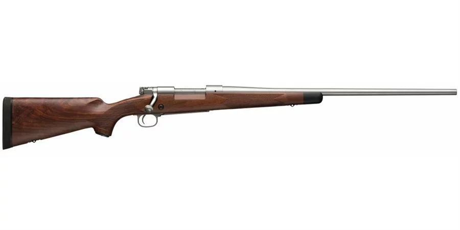 Winchester Model 70 Super Grade Stainless .338 Win Mag 26" Fancy Walnut