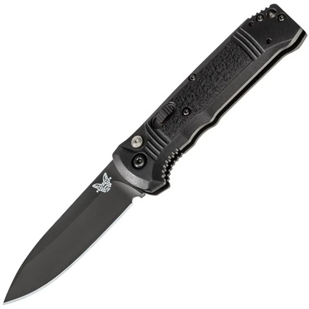 Benchmade 593BK-01 P.S.K.™ Assisted Open Knife with CPM-MagnaCut blade and carbon fiber handle.