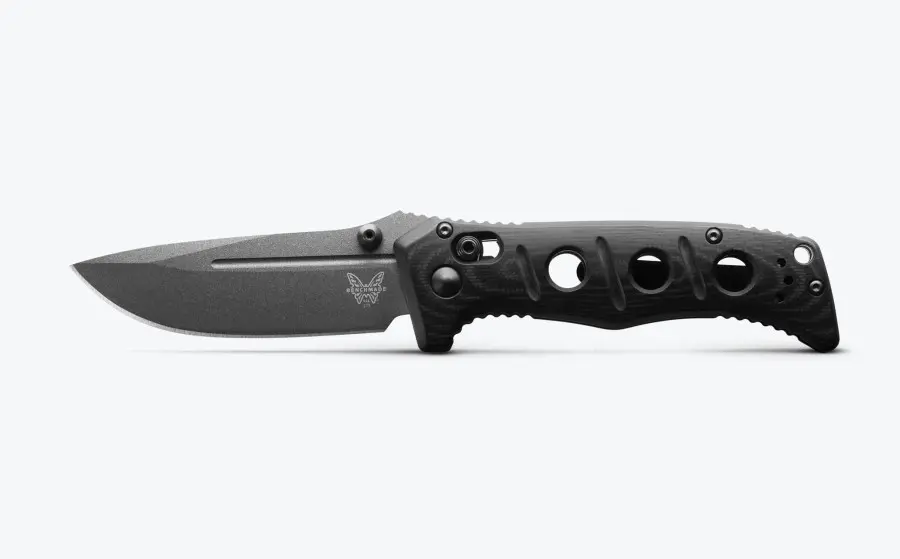 Benchmade SIBERT Mini Adamas 273GY-1 Tactical Knife with Black G10 Handle