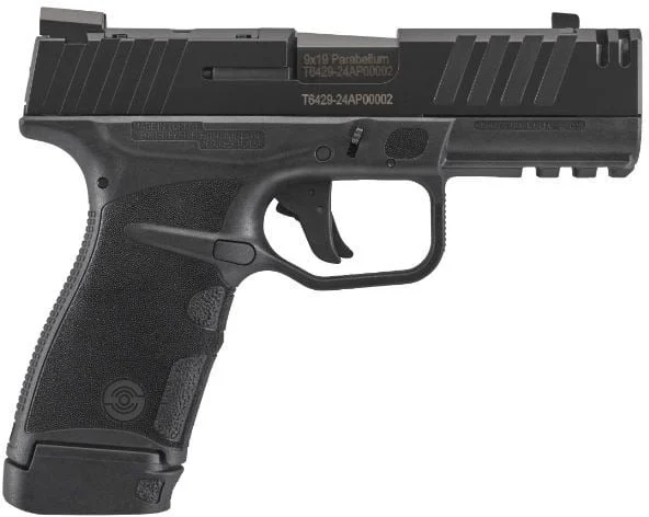 Stoeger STR-9 ThinLine 9mm pistol with red dot sight, 14+1 capacity, and black finish – Model 37002