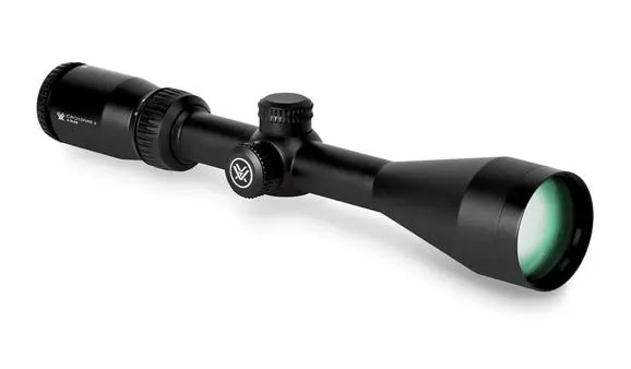 Vortex Crossfire II 3-9x50 riflescope with Dead-Hold BDC reticle for accurate holdovers.