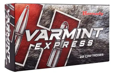 Hornady V-Max .223 Remington 55 Grain V-Max ammo for varmint hunting, predator control, and precision accuracy.