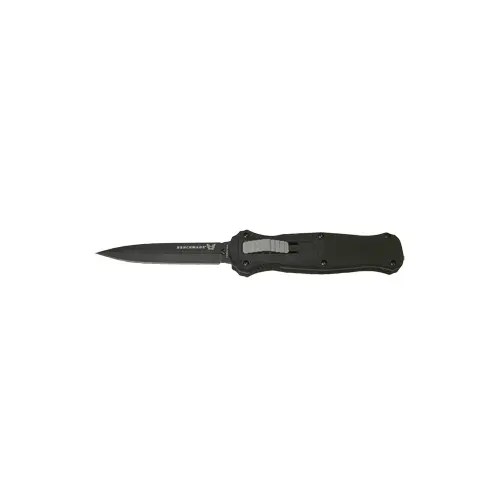 Benchmade Infidel 3300BK Tactical OTF Knife with Black Aluminum Handle
