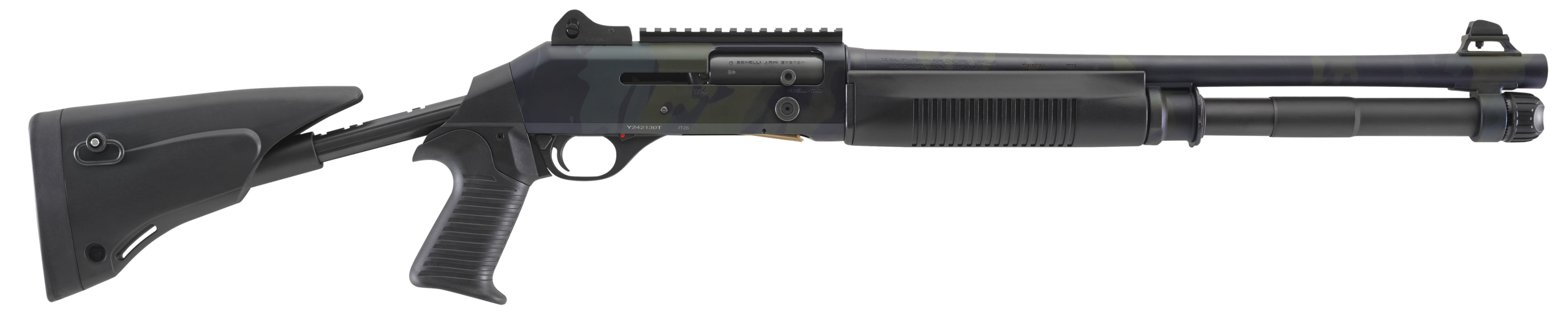 Benelli M4 Black Multicam 11787 tactical shotgun for sale in Benton Louisiana at Black Bayou Armory