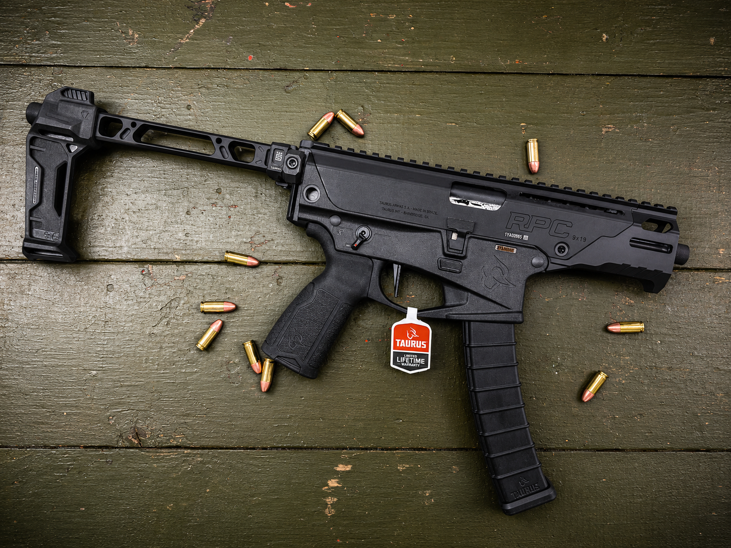 Taurus RPC 9mm PDW with Strike Industries Brace in Bossier City Louisiana