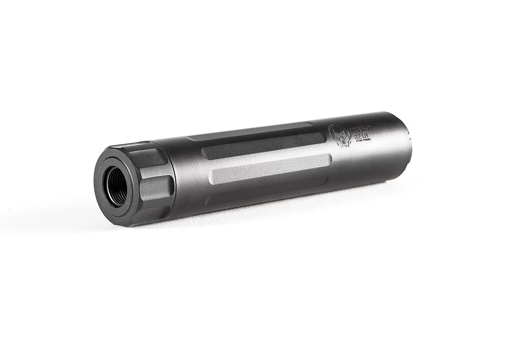 Dead Air Mask 22 HD rimfire suppressor titanium black Cerakote