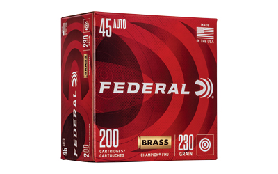 Federal Champion Training 45 ACP 230gr FMJ ammunition in Benton Louisiana