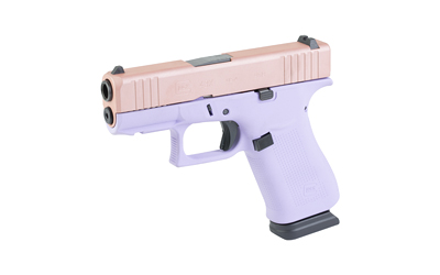 Glock 43X Pistol, 9mm Luger, 3.41″ Barrel, 15+1 Rounds, Lavender Luxe Cerakote – UX4350204NR15 - Image 3