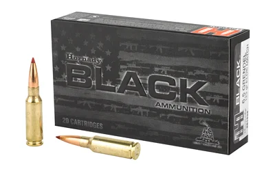 Hornady Black 6.5 Grendel 123 Grain ELD Match ammo for precision shooting, competition, and tactical use.
