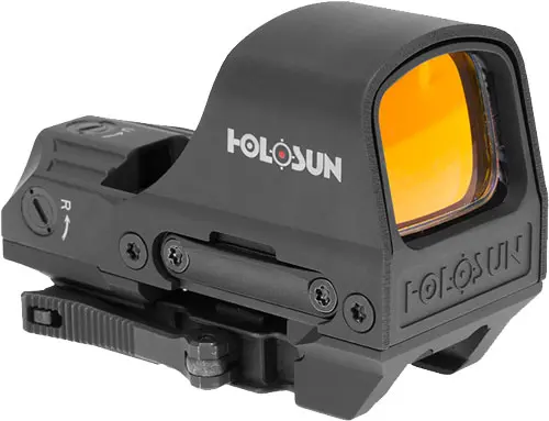 Holosun HS510C Red Dot Sight with 2 MOA Dot and 65 MOA Circle Reticle.