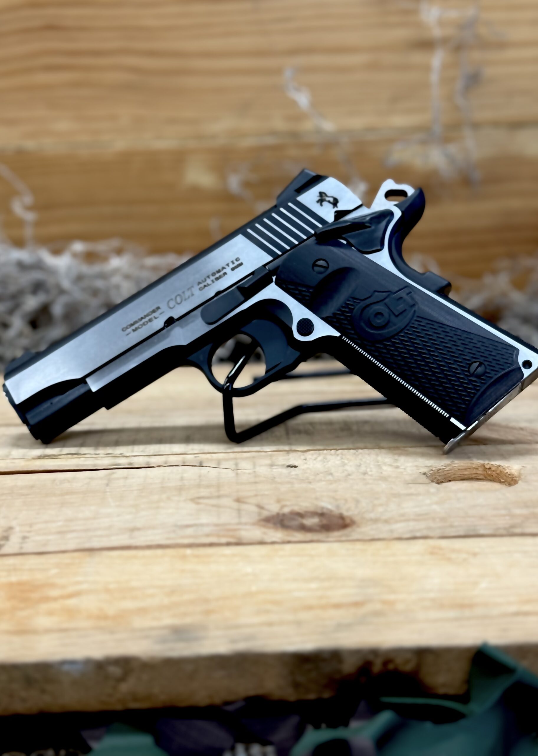 Colt Combat Elite Commander 9mm 4.25-Inch Barrel Stainless Steel O4082CE — Black Bayou Armory Near Bossier City Louisiana