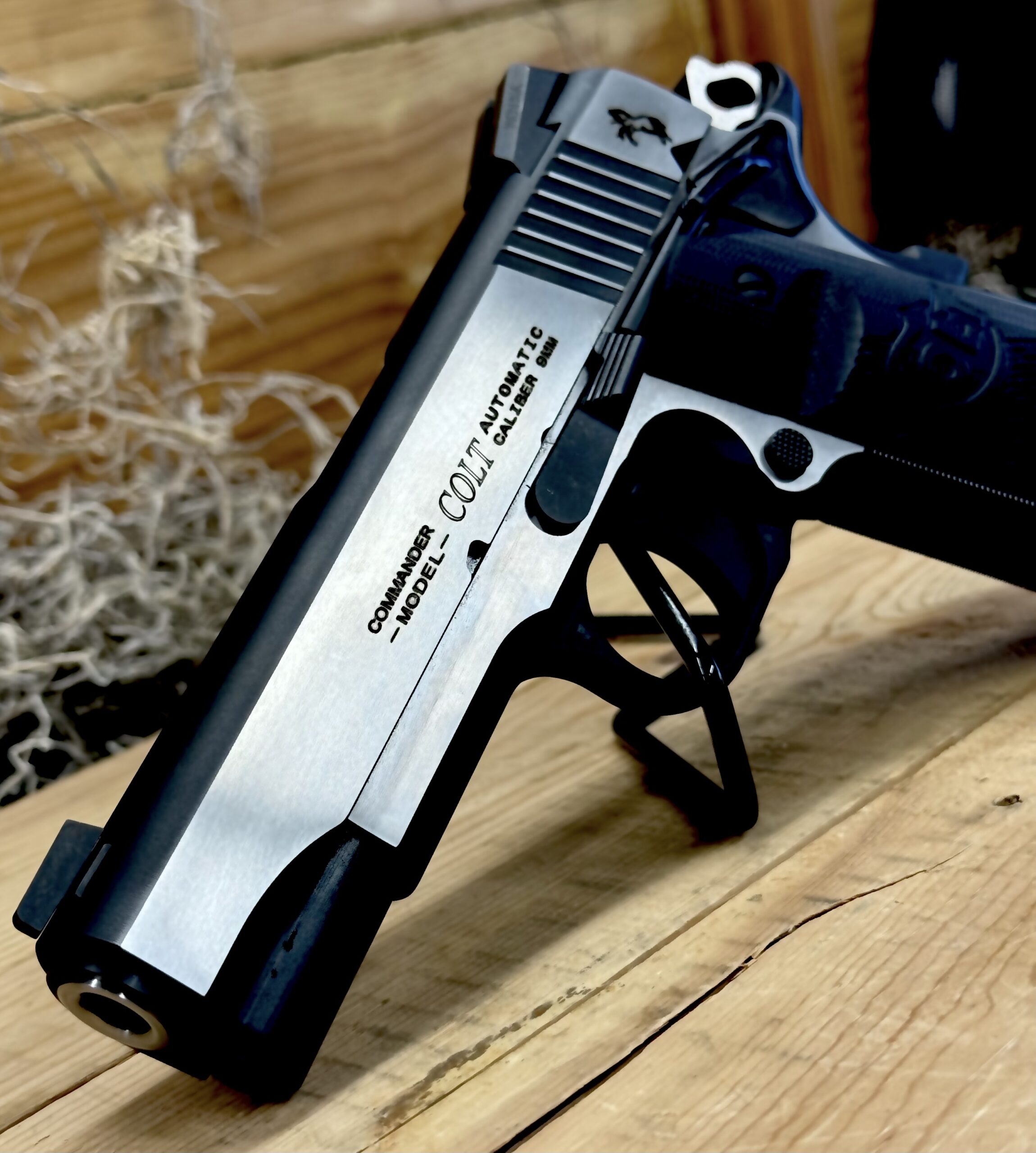 Colt Combat Elite Commander 9mm Luger – 4.25″ Barrel, 8+1 Capacity, Stainless Steel O4082CE - Image 2