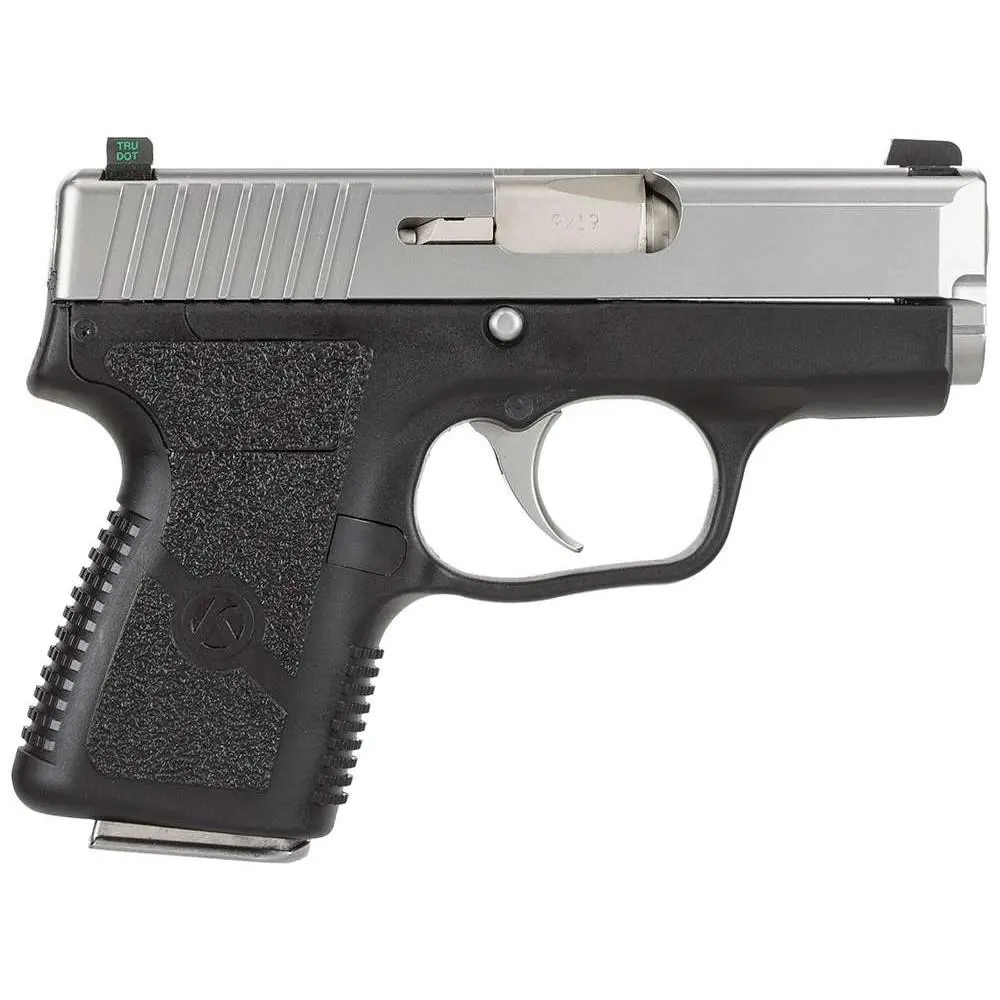 Kahr Arms PM9 Handgun 9mm Luger 6rd & 7rd Magazines (3) 3.1" Barrel Black with Stainless Steel Slide Night Sights CA Compliant