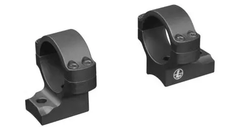 Leupold BackCountry 30mm High Matte Black Rings for Savage 10/110 Round Receiver