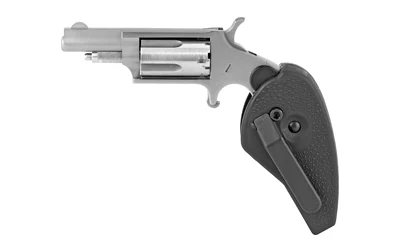 North American Arms Mini-Revolver chambered in 22 LR and 22 Mag with 1.63-inch barrel and holster grip