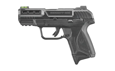 Ruger Security-380 .380 ACP pistol with 3.42-inch barrel, black finish, Lite Rack slide system, and 10-round magazine