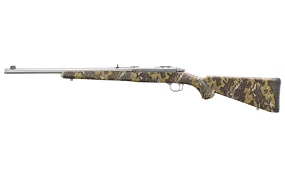 Ruger 77/357 .357 Magnum Bolt-Action Rifle with 18.5-inch Barrel and Desolve Bare Camo Stock