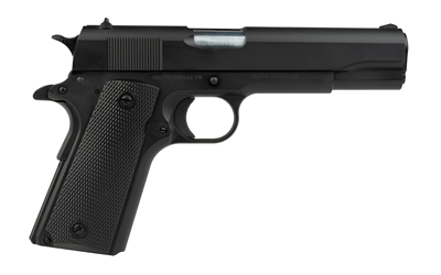 Tisas Arms 10100518 1911 Service 45 ACP 7+1 5.02" Black Cerakote Carbon Steel Se - Image 2