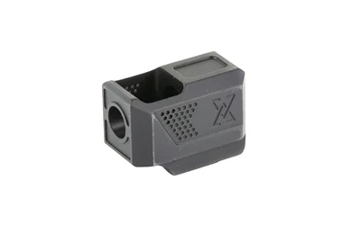 True Precision Ultimate Compensator for SIG P365 in black, multi-port muzzle device for reduced recoil and muzzle rise