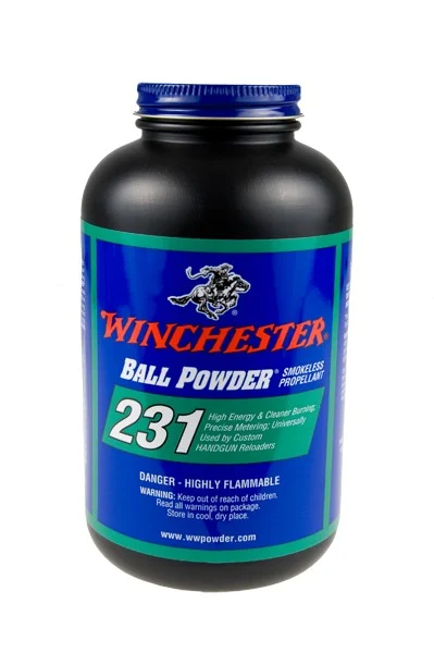 Winchester 231 1LB handgun ball powder container