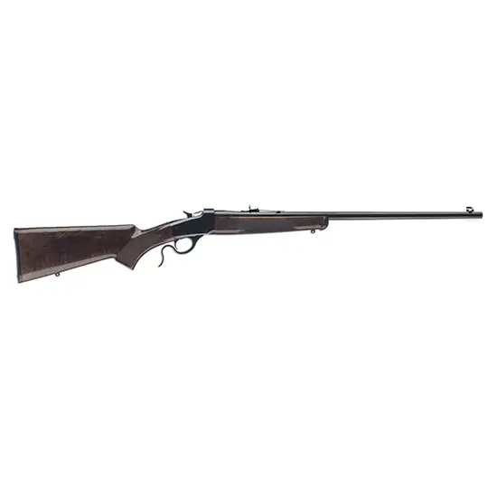 Winchester Model 1885 Low Wall Hunter .17 HMR with 24-inch Octagon Barrel and Walnut Stock
