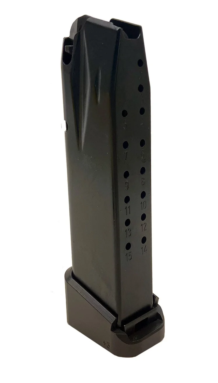Canik TP9 SF Elite magazine, 18-round capacity, designed for optimal performance with 9mm ammunition.
