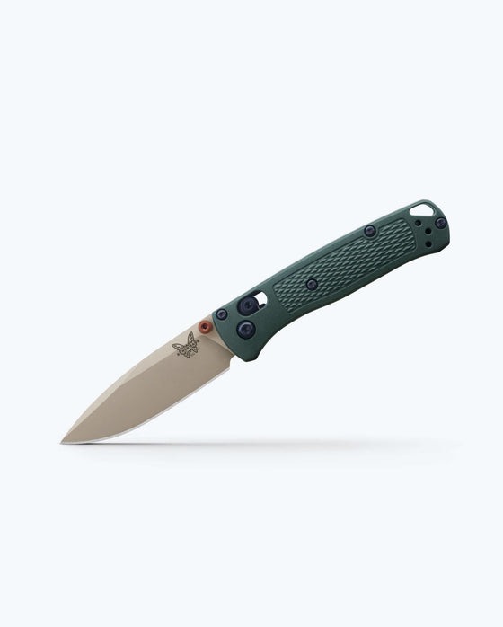 Benchmade Mini Bugout 533TN-2601 Taiga Green Grivory folding knife in Benton Louisiana
