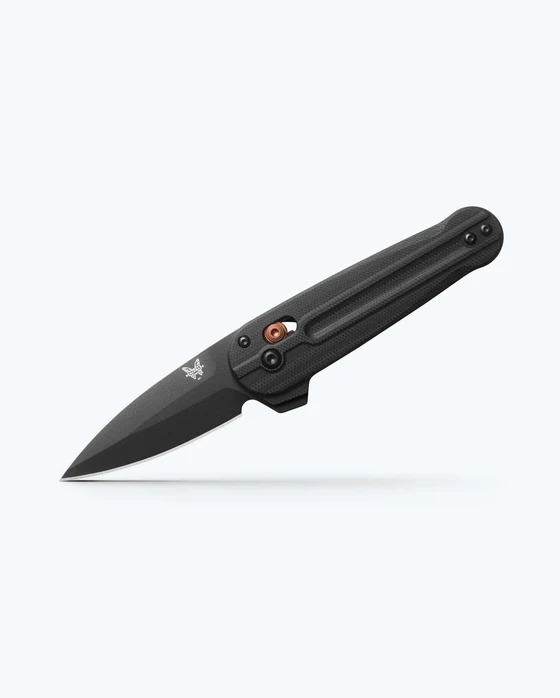 Benchmade Lowden 491BK-02 S90V Spear-Point Folding Knife with Black G10 Handle in Minden Louisiana