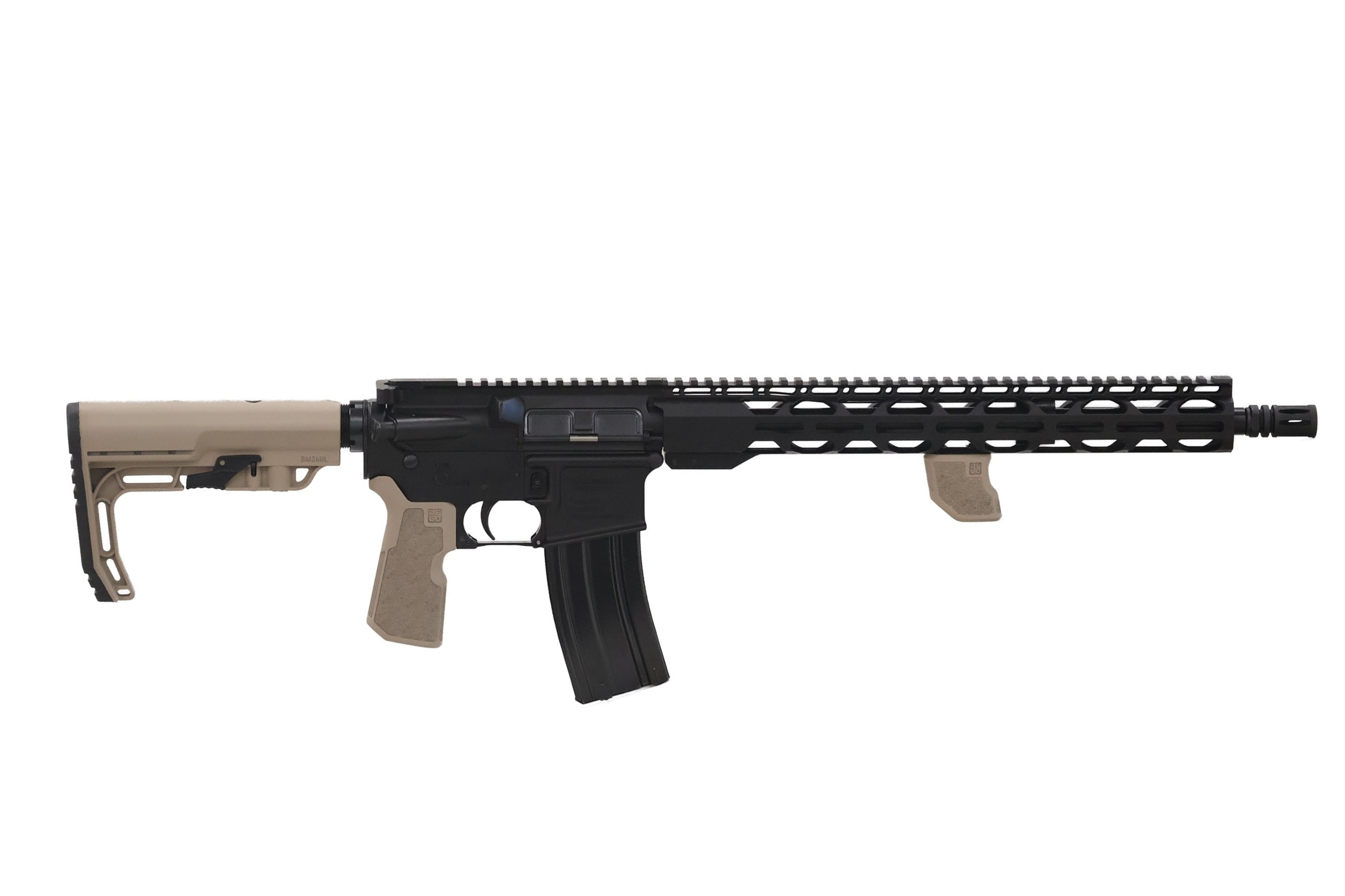 RADICAL FR16-556SOC-15RPR-MFT RFL MIN STK DIE FREE CO KUNG FU/CLAW FDE 30RD - Radical Firearms