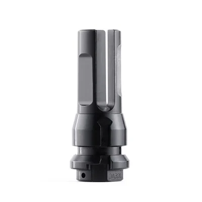 Dead Air KeyMo flash hider for .30‑cal rifles, 9/16×24 RH thread, black finish